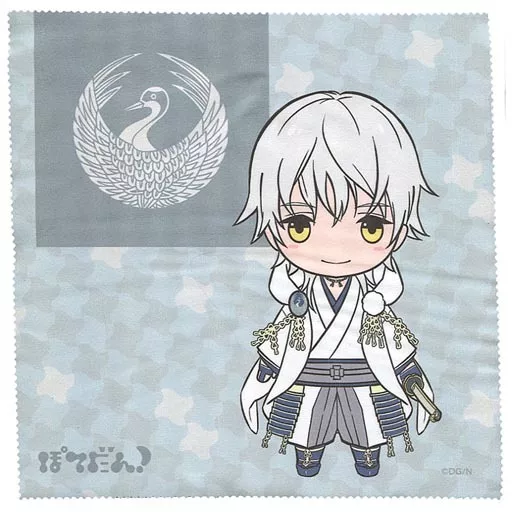 モバイル雑貨　鶴丸国永 モバイルクリーナークロス 「刀剣乱舞-ONLINE- ぽてだん!くじ 第二弾」