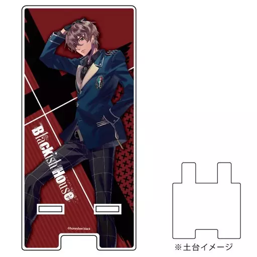 Blackish House ブラハ スマホスタンド アクスタ 澪 駿河屋 -<中古>宇賀神澪 スマキャラスタンド 「Blackish House」（その他）