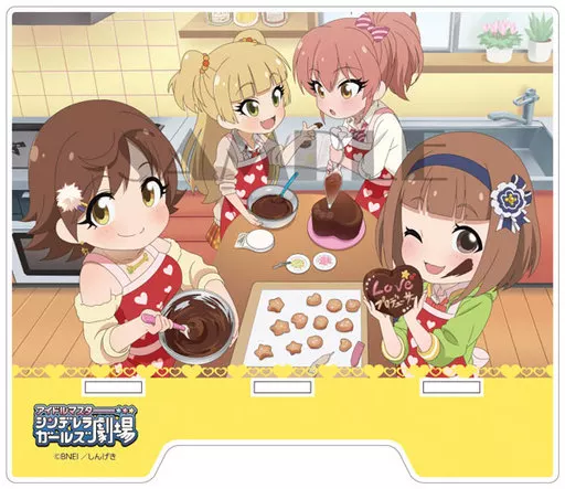バレンタイン スマホスタンド 「アイドルマスター シンデレラガールズ劇場」
