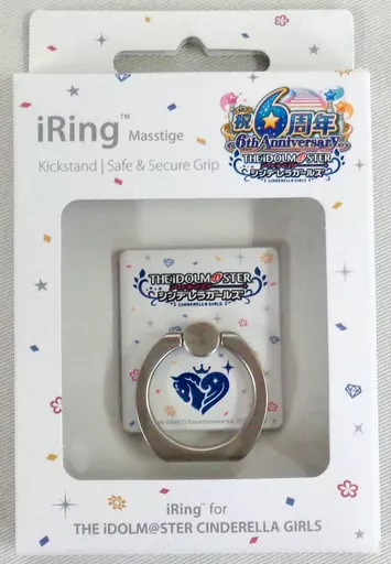 シンデレラガールズデザイン iRing(スマホリング) 「アイドルマスター シンデレラガールズ」 6周年記念限定オリジナルグッズプレゼントキャンペーン C賞当選品