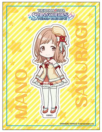 櫻木真乃 「アイドルマスター シャイニーカラーズ トレーディングスマホステッカー Vol.1」