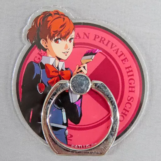 未使用　スマホリング　舞台　ペルソナ3 ペルソナ25周年】P25th FES 大展覧会 スマホリング P3M｜エビテン