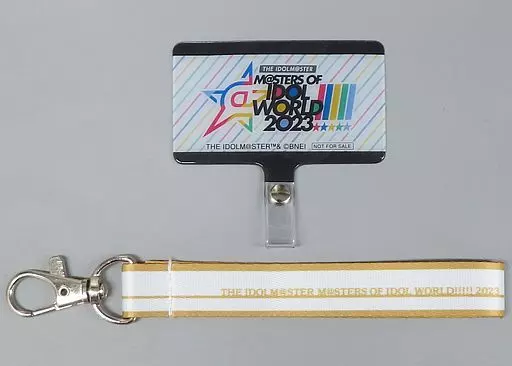 アイドルマスターver.(MOIW!!!!! 2023)公式フォンタブ＆ストラップセット 「THE IDOLM＠STER M＠STERS OF IDOL WORLD!!!!! 2023」