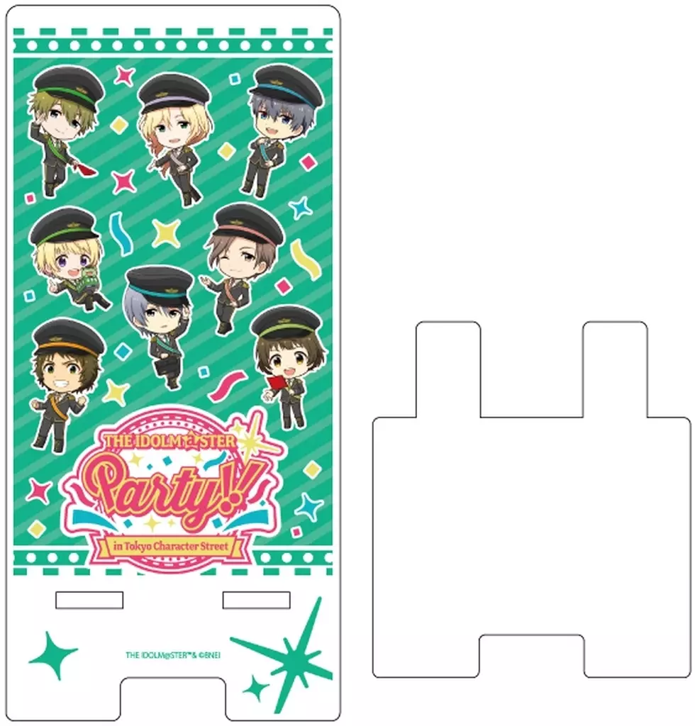 アイドルマスター SideM(ミニキャライラスト) スマキャラスタンド 「アイドルマスター PARTY!! in Tokyo Character Street」
