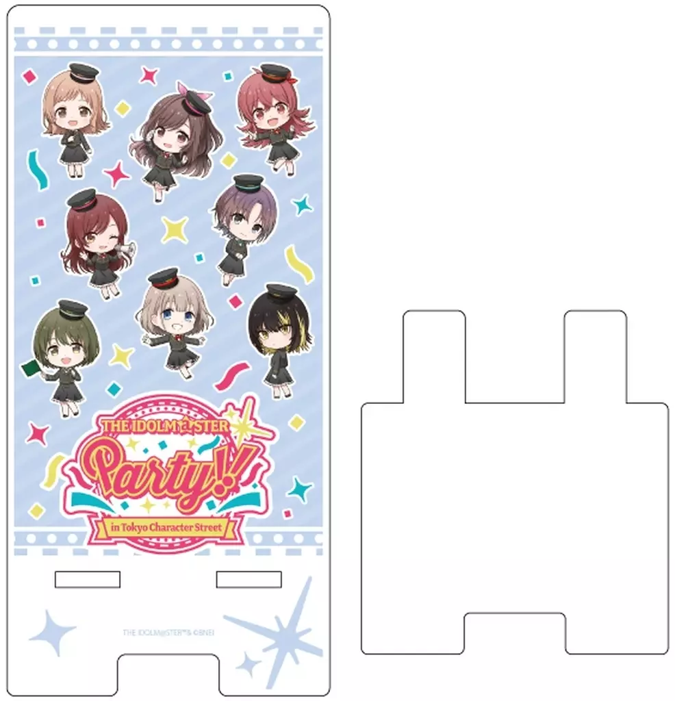 アイドルマスター シャイニーカラーズ(ミニキャライラスト) スマキャラスタンド 「アイドルマスター PARTY!! in Tokyo Character Street」