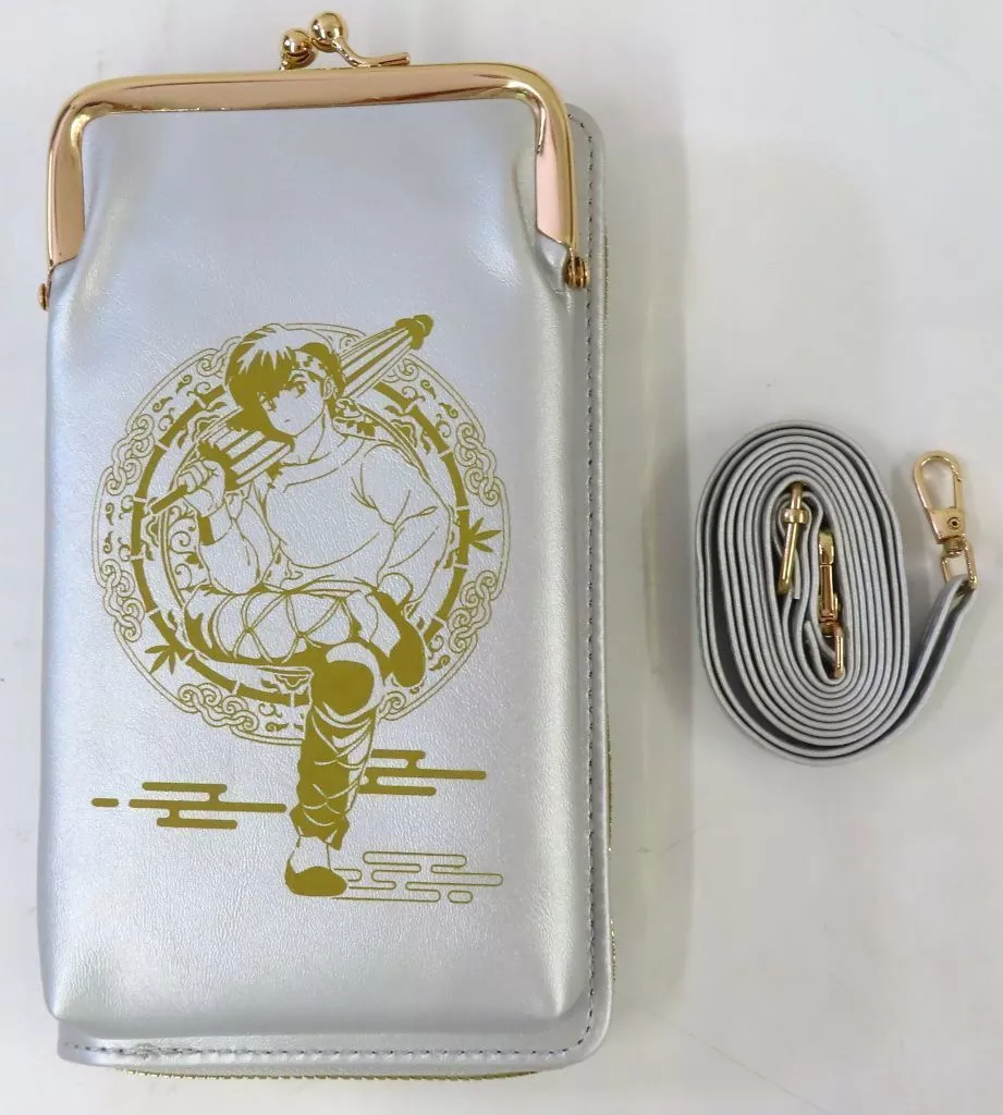 モバイル雑貨　響良牙 ウォレット付きスマホショルダーポーチ 「らんま1/2」