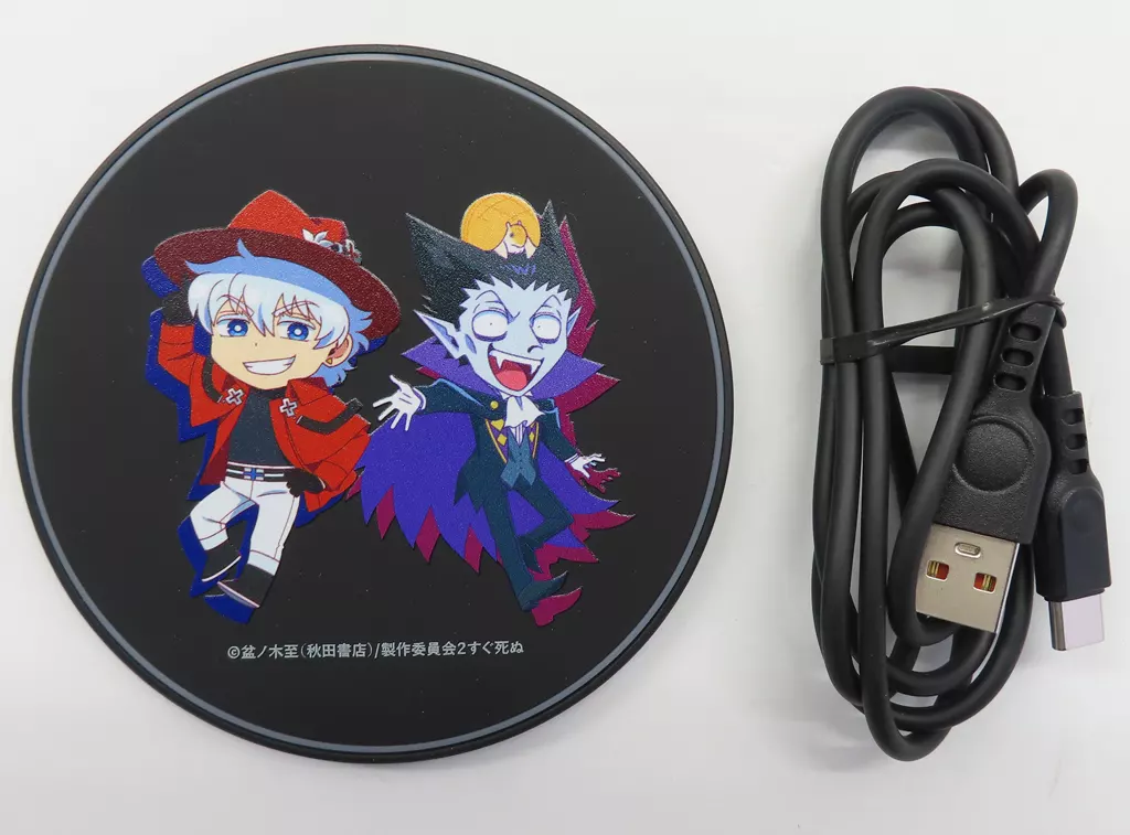 駿河屋 -<中古>集合 Zeeny ワイヤレス充電器 「吸血鬼すぐ死ぬ2×Zeeny