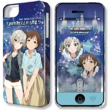 9.アナスタシア＆新田美波 デザジャケット iPhone5/5Sケース＆保護シート 「アイドルマスター シンデレラガールズ」