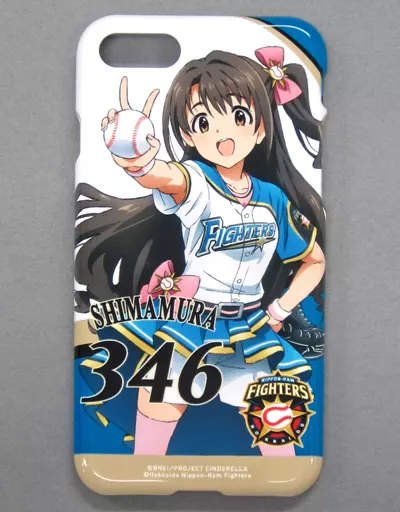 島村卯月(アイドルマスター シンデレラガールズ/北海道日本ハムファイターズ) P＠Lコラボ iPhone7ケース 「アイドルマスターシリーズ×パ・リーグコラボ」（本体不備（中））