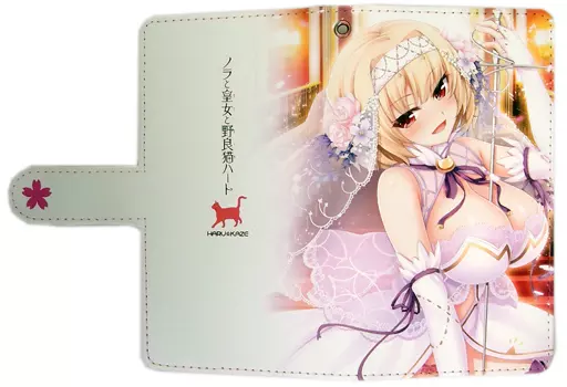 ルーシア・オブ・エンド・サクラメント 手帳型スマホケース 「ノラと皇女と野良猫ハート2」 C93グッズ_image