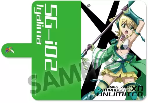 暁切歌(虚激・威Sゥん暴uシ) 手帳型スマートフォンケース Lサイズ 「戦姫絶唱シンフォギアXD UNLIMITED」