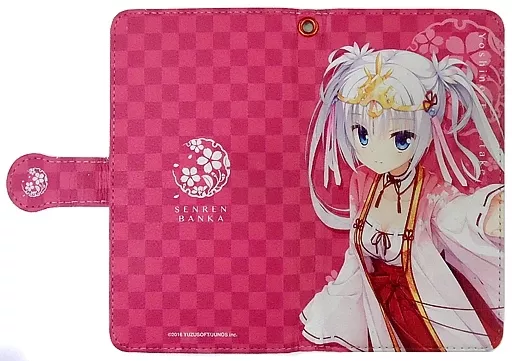 駿河屋 - 【買取】A.朝武芳乃(ピンク) 手帳型モバイルフォンケース