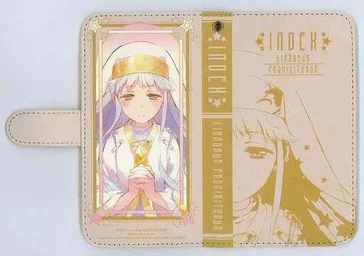 とある魔術の禁書目録 スマホケース 当選品 1283 駿河屋 -<中古>インデックス 特製スマホカバー 「とある魔術の禁書目録