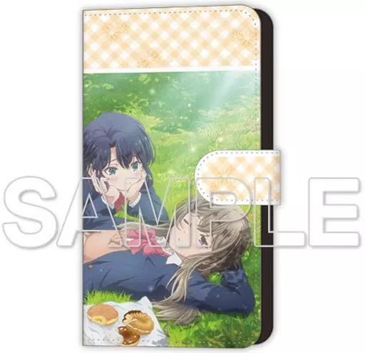 駿河屋 -<中古>安達＆しまむら 手帳型スマートフォンケース 「安達と