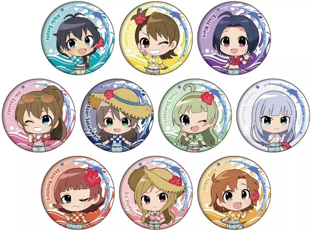 【ボックス】アイドルマスター ミリオンライブ! トレーディング缶バッジ 11.はいさい!ver.(ミニキャライラスト)