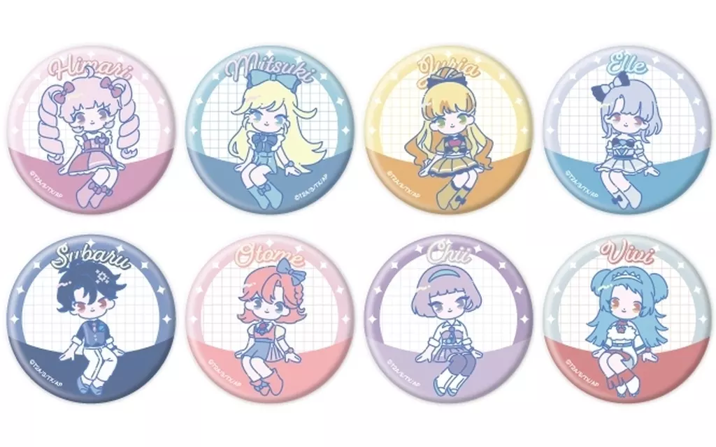 ひみつのアイプリ　すばる　缶バッジ　1点 七浦すばる 缶バッジ ひみつのアイプリ - メルカリ