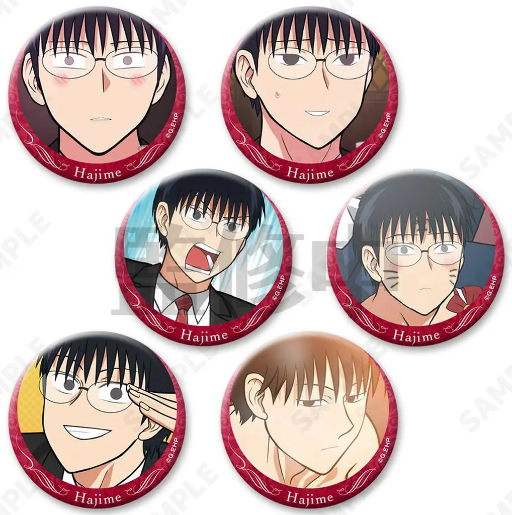 えぶりでいホスト ハジメ UGC 缶バッジ 51点 えぶりでいホスト」 〜favorite series〜 プロフィールバッジ（ハジメ