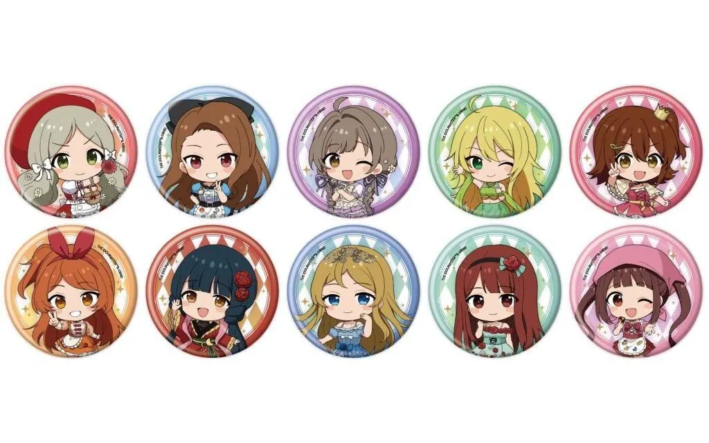 【ボックス】アイドルマスター ミリオンライブ! トレーディング缶バッジ 15.(ミニキャライラスト)
