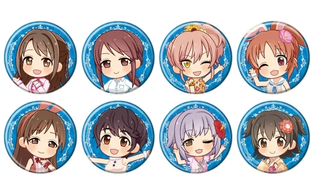 【ボックス】アイドルマスター シンデレラガールズ 缶バッジ 20.ぷちデレラver.A(公式イラスト)