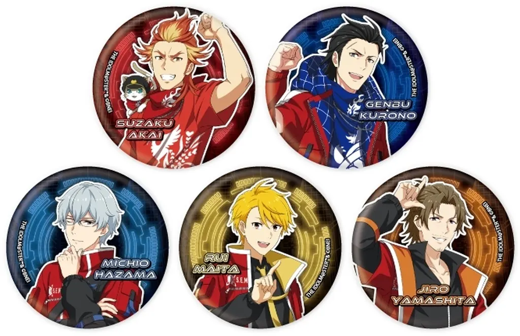 【ボックス】アイドルマスター SideM トレーディング缶バッジ 20.サイバーパンクver. (描き下ろしイラスト)
