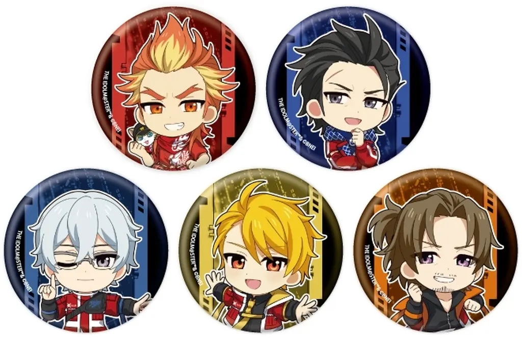 【ボックス】アイドルマスター SideM トレーディング缶バッジ 21.サイバーパンクver. (ミニキャライラスト)