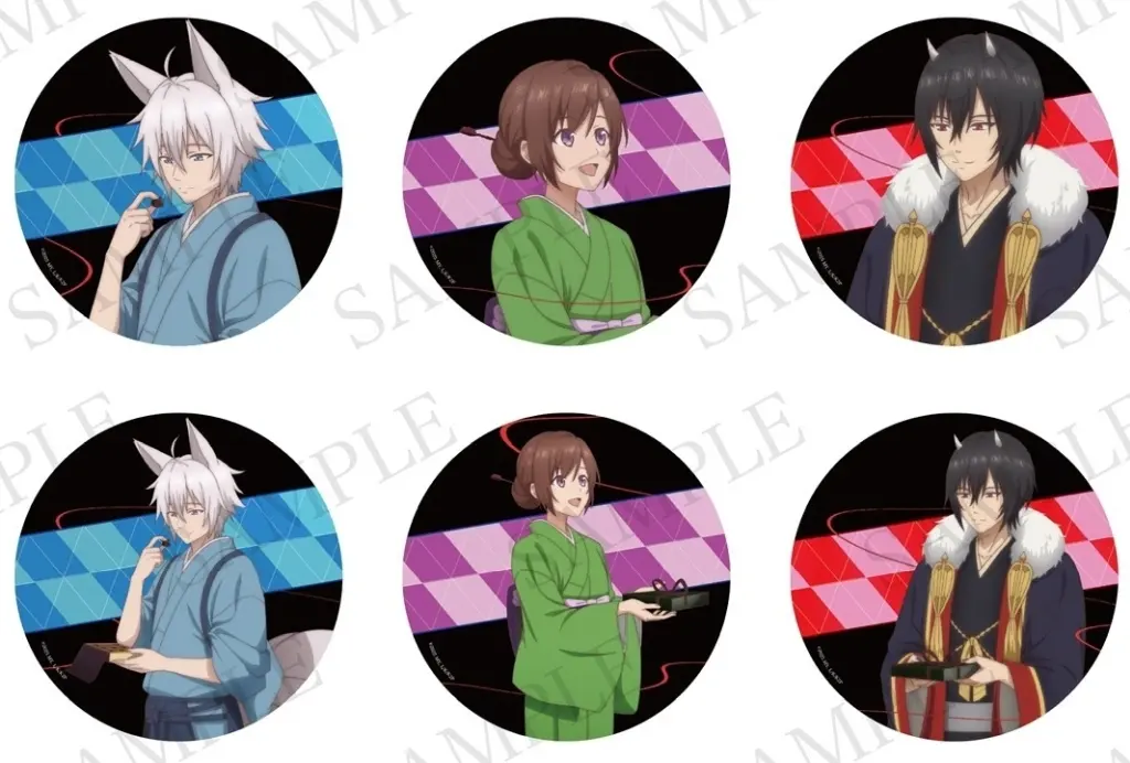 かくりよの宿飯　缶バッジコレクション TVアニメ「かくりよの宿飯 弐」公式サイト
