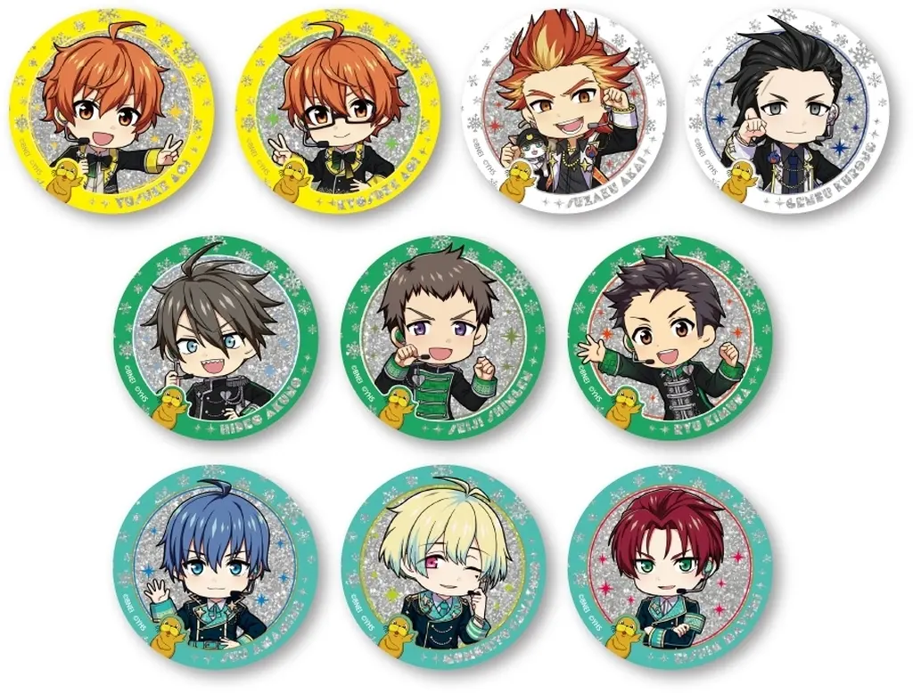 【ボックス】アイドルマスター SideM GIRBGIRB★缶バッジB WPFver.