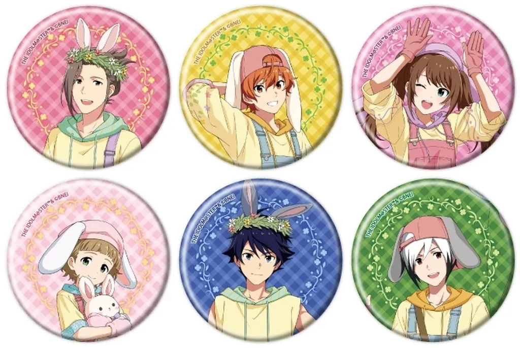 【ボックス】アイドルマスター SideM トレーディング缶バッジ 39.エッグハントver. (描き下ろしイラスト)