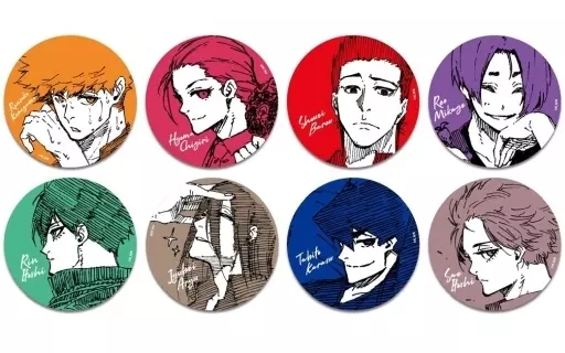 ブルーロック 缶バッジ シークレット-priv.B-  8枚 ブルーロック シークレットメタル缶バッチ -priv.B- 御影玲王 - メルカリ