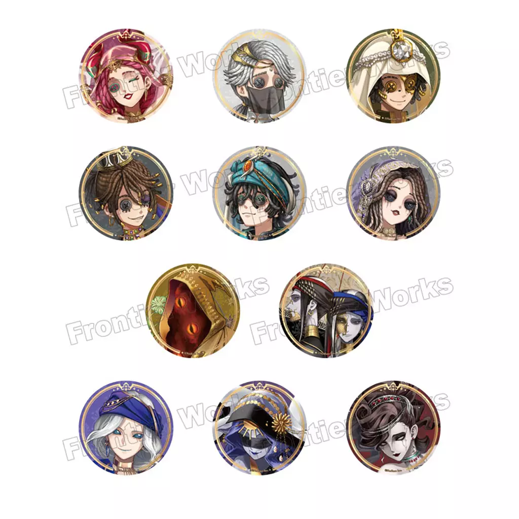 IdentityV 第五人格 WORLD TRAVELアラビアン缶バッジ+カード IdentityV』の新シリーズグッズ発売決定🎉 タロットカードをモチーフに
