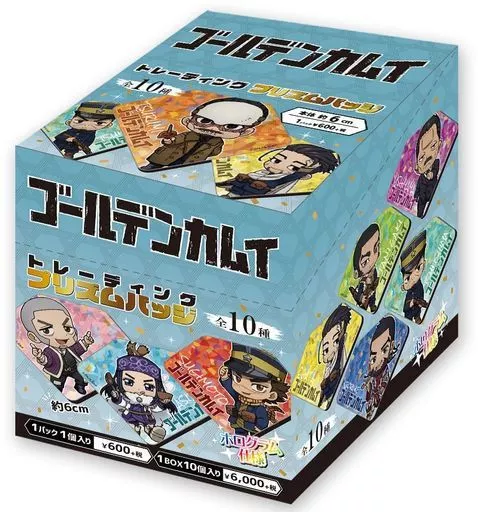 ☆1点限り☆ ゴールデンカムイ トレーディングプリズムバッジ BOX 48 駿河屋 -<新品/中古>【BOX】ゴールデンカムイ トレーディングプリズム