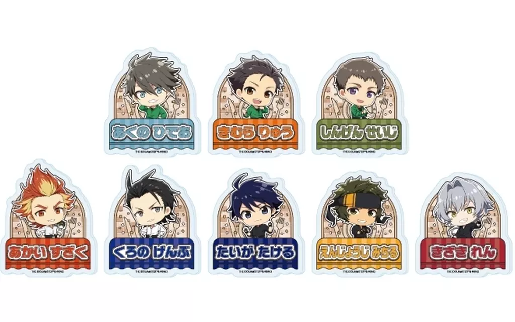 【BOX】アイドルマスター SideM おなまえプレートバッジ 02.公式イラスト