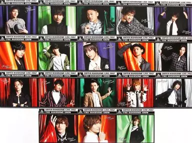 ハンサム出演者ジャケットシート18種セット 「CD THE HANDSOME SHOW」 アスマート先着購入特典