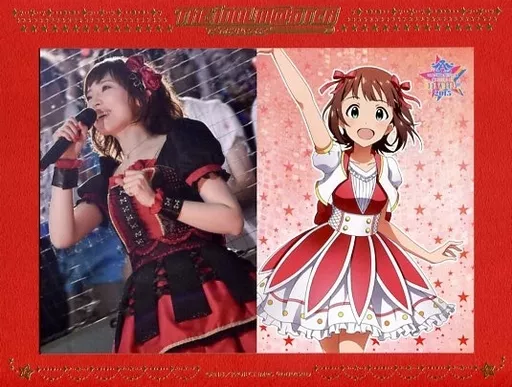 中村繪里子(天海春香) A5サイズアートボード 「Blu-ray アイドルマスター OF IDOLWORLD!! 2015 Live Blu-ray “PERFECT BOX”」 アニメイト購入特典