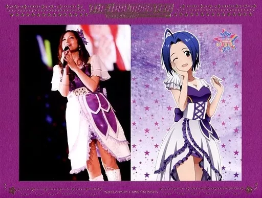 たかはし智秋(三浦あずさ) A5サイズアートボード 「Blu-ray アイドルマスター OF IDOLWORLD!! 2015 Live Blu-ray “PERFECT BOX”」 アニメイト購入特典