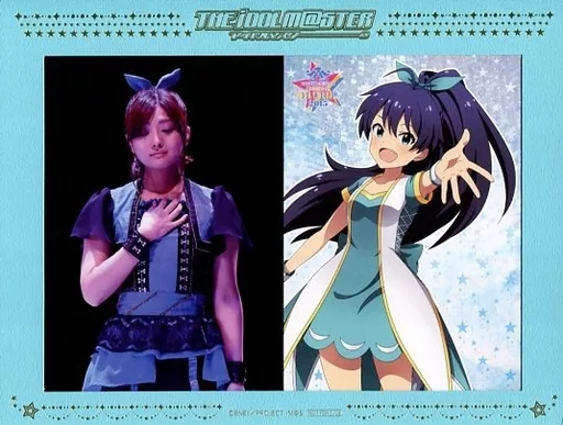 沼倉愛美(我那覇響) A5サイズアートボード 「Blu-ray アイドルマスター OF IDOLWORLD!! 2015 Live Blu-ray “PERFECT BOX”」 アニメイト購入特典