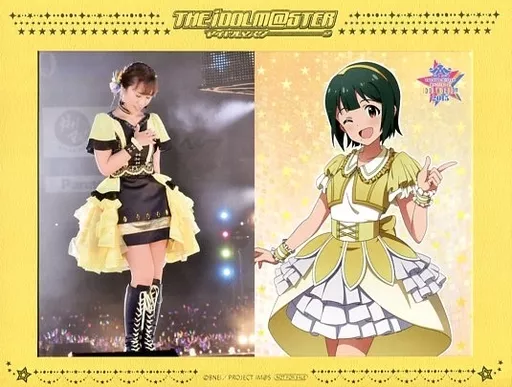 滝田樹里(音無小鳥) A5サイズアートボード 「Blu-ray アイドルマスター OF IDOLWORLD!! 2015 Live Blu-ray “PERFECT BOX”」 アニメイト購入特典