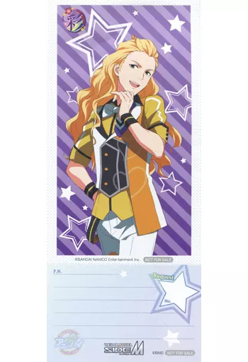 華村翔真 リクエストチケット 「アイドルマスター SideM 理由あってMini!×アニON STATION Music Cafe!」 入場特典