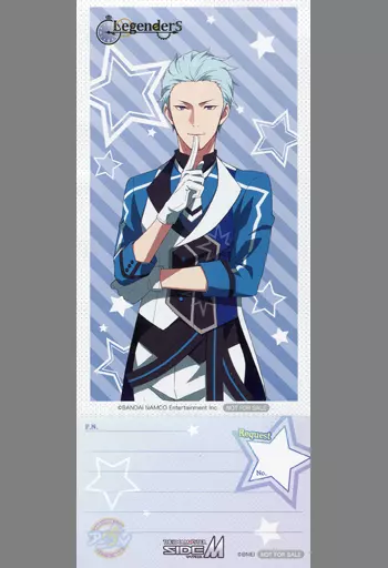 葛之葉雨彦 リクエストチケット 「アイドルマスター SideM 理由あってMini!×アニON STATION Music Cafe!」 入場特典