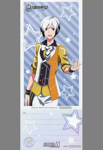 北村想楽 リクエストチケット 「アイドルマスター SideM 理由あってMini!×アニON STATION Music Cafe!」 入場特典