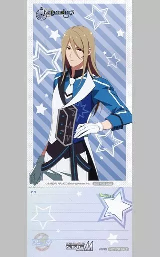 古論クリス リクエストチケット 「アイドルマスター SideM 理由あってMini!×アニON STATION Music Cafe!」 入場特典