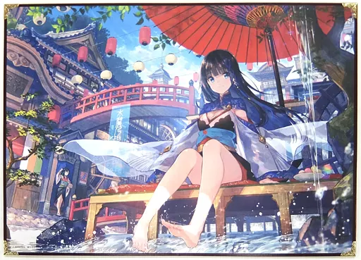 紙製品(キャラクター)　藤ちょこイラスト 卓上屏風 「絵師100人展 09」