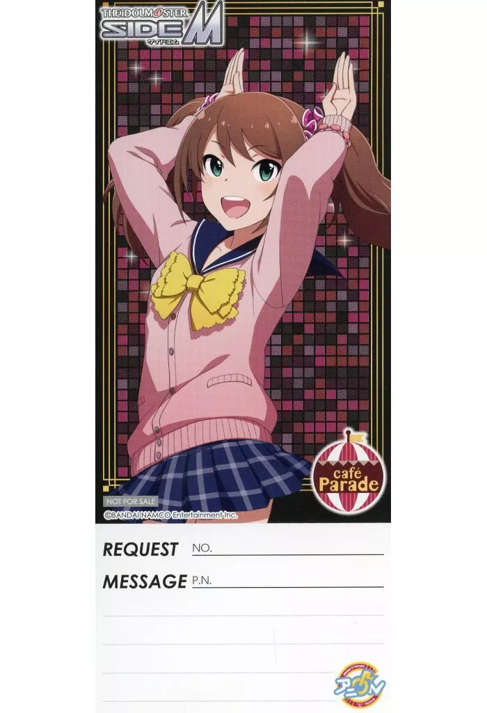 水嶋咲 リクエストチケット 「アイドルマスター SideM×アニON 315! STATION AKIHABARA」 入場特典