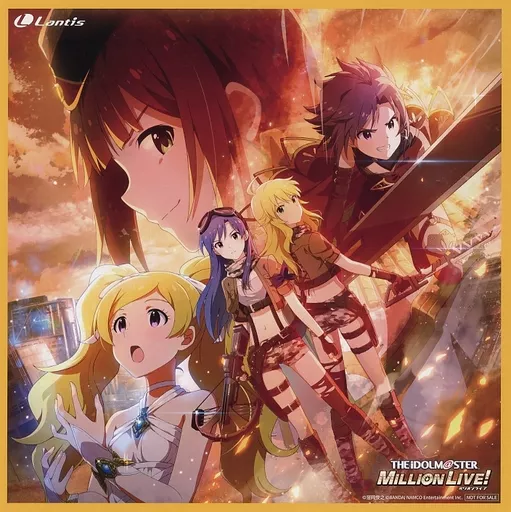 集合(ジャケットイラスト) デカジャケット 「CD THE IDOLM＠STER MILLION THE＠TER CHALLENGE 02」 アマゾン購入特典