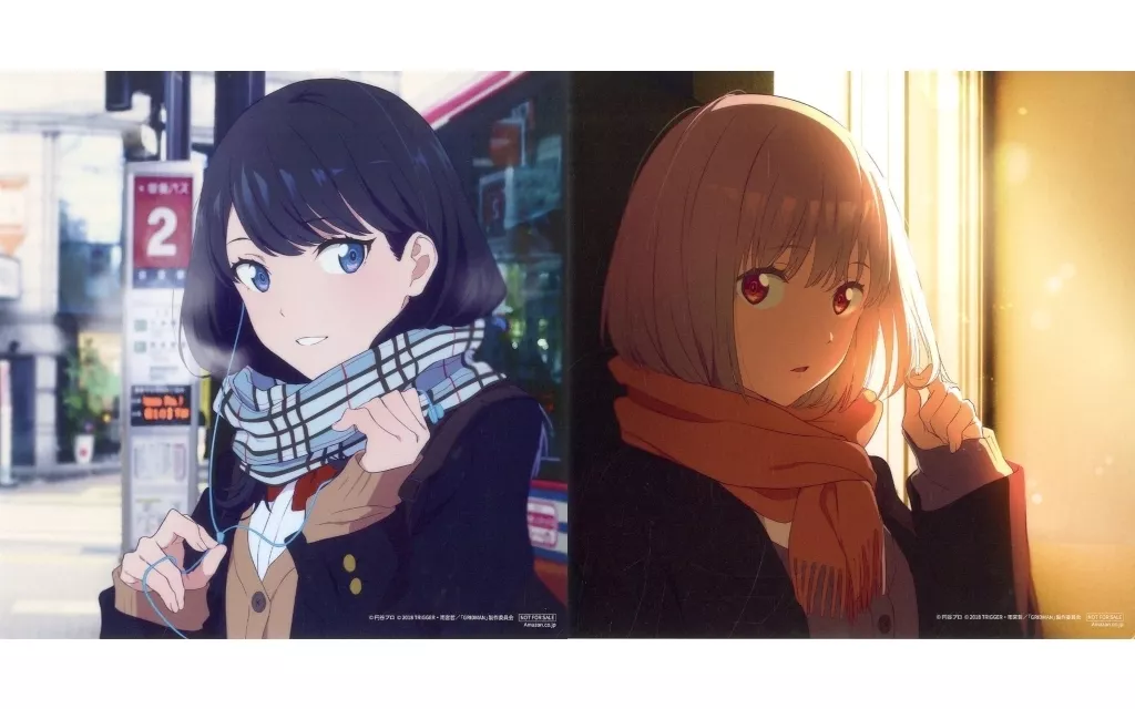 駿河屋 -<中古>宝多六花＆新条アカネ デカジャケット 「SSSS.GRIDMAN 