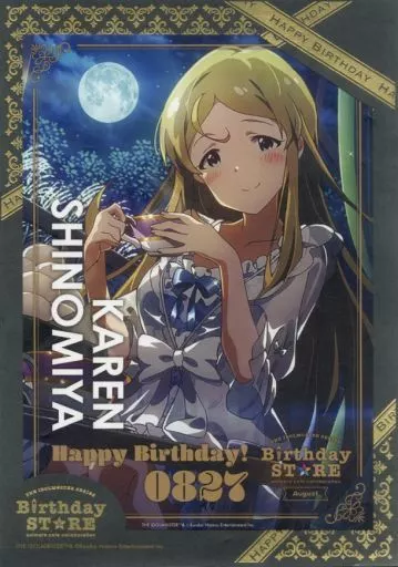 篠宮可憐 Birthd＠y Portr＠itシリーズ 「THE IDOLM＠STER SERIES Birthday STORE～August～」
