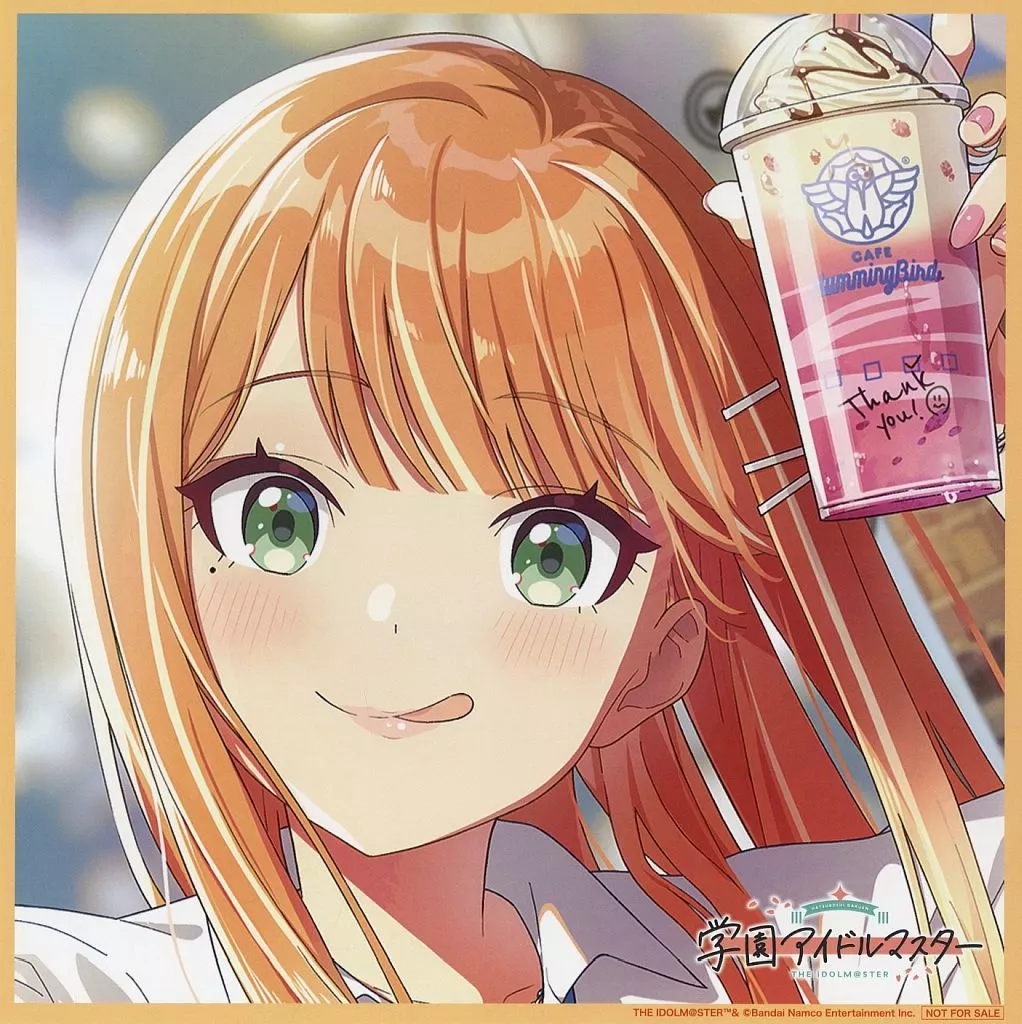 紫雲清夏 メガジャケ 「CD 学園アイドルマスター 紫雲清夏 / Tame-Lie-One-Step」 Amazon.co.jp購入特典