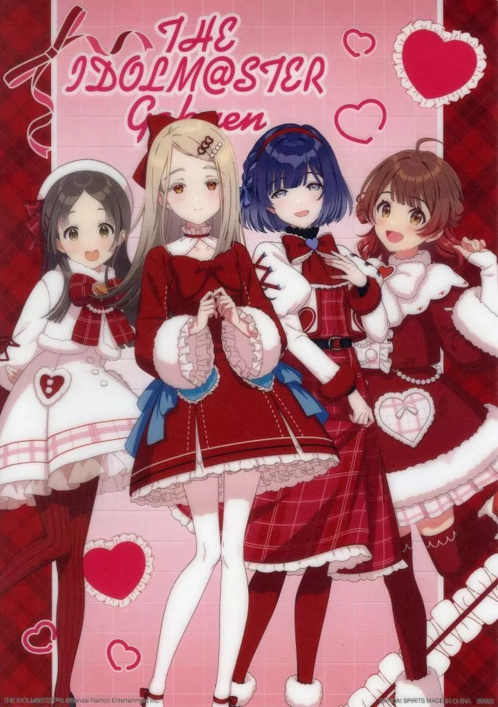 1年2組 描きおろし ビジュアルシート 「一番くじ 学園アイドルマスター Part4」 D賞