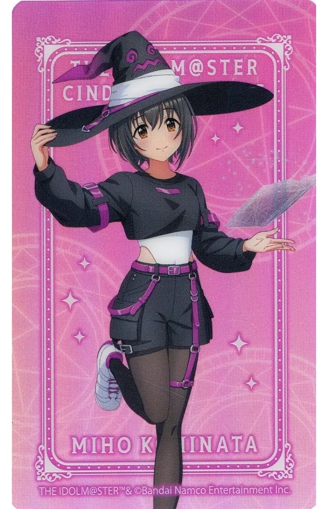 小日向美穂 「アイドルマスター シンデレラガールズ サイバーウィッチPOP UP SHOP オーロラクリアカード サイバーウィッチ ver.」