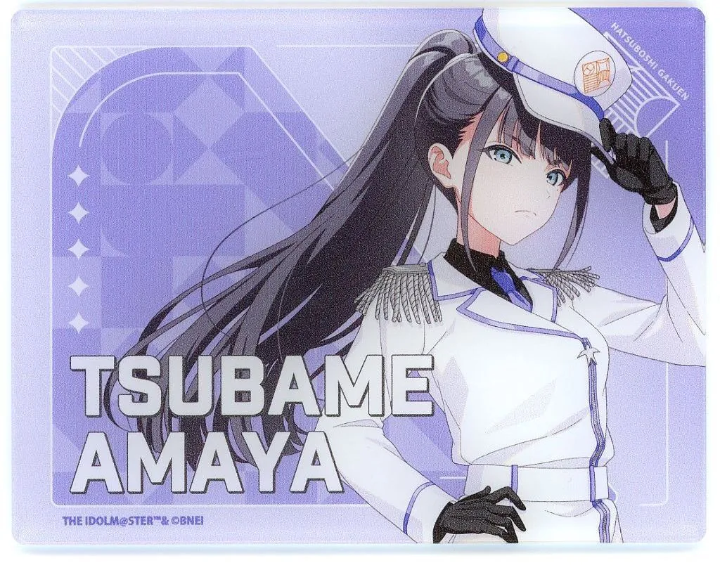 雨夜燕 「学園アイドルマスター HATSUBOSHI GAKUEN Terminal in 東京キャラクターストリート いちばんプラザ アクリルカード 05/駅員風衣装ver.(描き下ろしイラスト)」